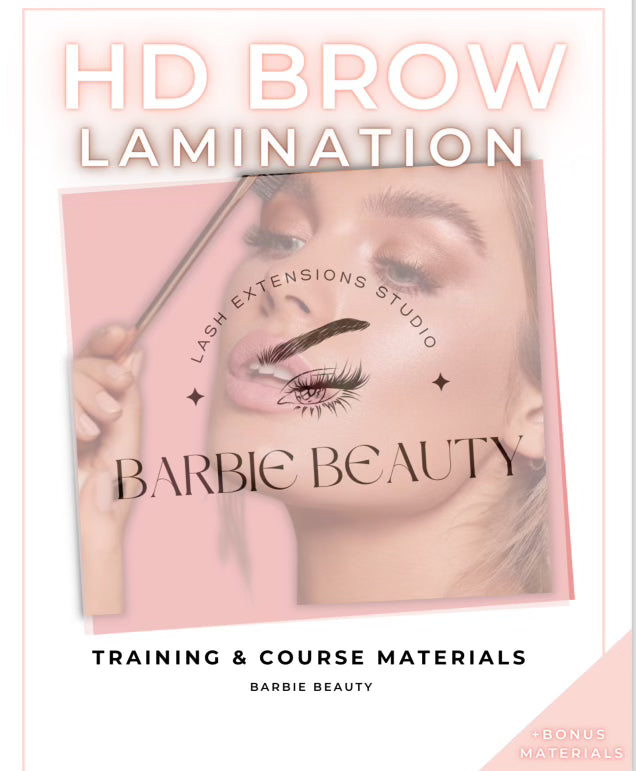 Brow Lamination Online Training Course